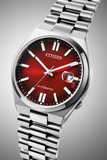 Citizen Tsuyosa Automatic Red Dial Silver Steel Strap Watch For Men - NJ0150-56W Buy Now By Citizen