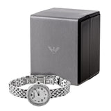 Emporio Armani Rosa Quartz White Dial Silver Steel Strap Watch For Women - AR11354 Buy Now By Emporio Armani