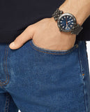 Versace Greca Sport Quartz Black Dial Black Steel Strap Watch For Men - VEZ300621 Buy Now By Versace