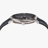 Versace V-Circle The Clans Edition Blue Dial Blue & Green Leather Strap Watch for Women - VEBQ00118 Buy Now By Versace