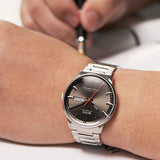 Mido Commander II Automatic Chronometer Grey Dial Silver Steel Strap Watch For Men - M021.431.11.061.01 Buy Now By Mido