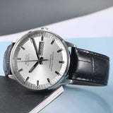 Mido Comander II Automatic Chronometer Silver Dial Black Leather Strap Watch For Men - M021.431.16.031.00 Buy Now By Mido
