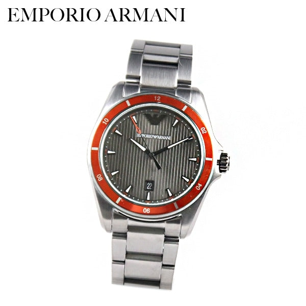 Emporio Armani Sigma Quartz Grey Dial Grey Steel Strap Watch For Men - AR11178 Buy Now By Emporio Armani