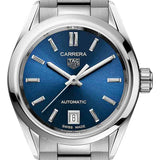 Tag Heuer Carrera Blue Dial Silver Steel Strap Watch for Women - WBN2411.BA0621 Buy Now By Tag Heuer