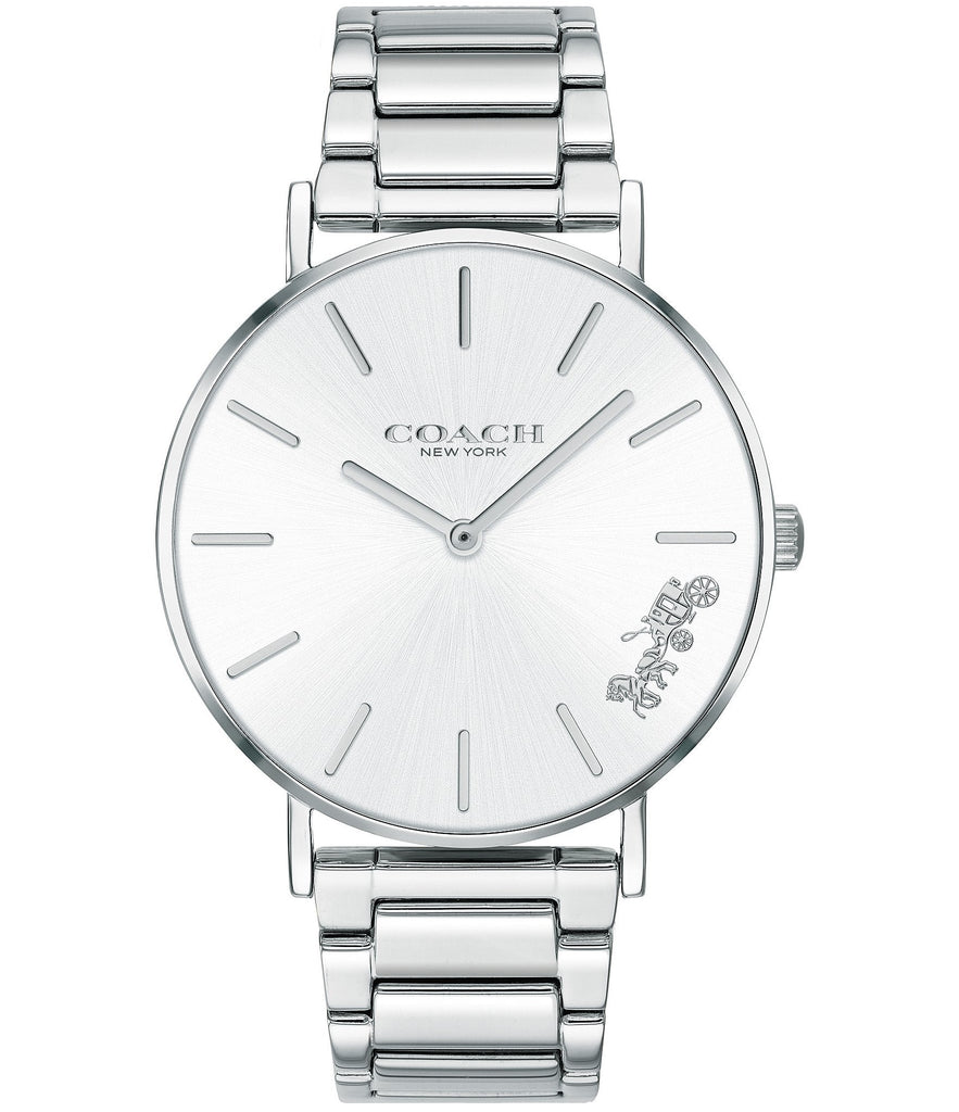 Coach Perry Silver Dial Silver Steel Strap Watch for Women - 14503344 Buy Now By Coach