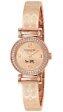 Coach Madison Crystals Rose Gold Dial Rose Gold Steel Strap Watch For Women - 14502203 Buy Now By Coach