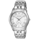 Emporio Armani Classic Quartz Silver Dial Silver Steel Strap Watch For Men - AR1788 Buy Now By Emporio Armani