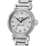 Coach Madison White Dial Silver Steel Strap Watch for Women - 14502394 Buy Now By Coach
