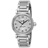 Coach Madison White Dial Silver Steel Strap Watch for Women - 14502394 Buy Now By Coach