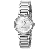 Coach Sports Crystals Silver Dial Silver Steel Strap Watch for Women - 14502194 Buy Now By Coach