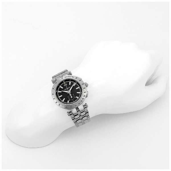 Versace V-Race Sport Black Dial Silver Steel Strap Watch for Men - VAH010016 Buy Now By Versace