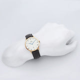 Daniel Wellington Classic Sheffield White Dial Black Leather Strap Watch For Men - DW00100084 Buy Now By Daniel Wellington