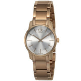 Calvin Klein City White Mother of Pearl Dial Rose Gold Steel Strap Watch for Women - K2G23646 Buy Now By Calvin Klein
