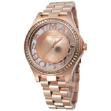 Marc Jacobs Henry Transparent Rose Gold Dial Rose Gold Steel Strap Watch for Women - MBM3339 Buy Now By Marc Jacobs