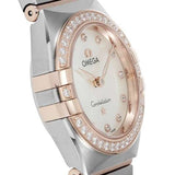 Omega Constellation Quartz Diamonds Mother of Pearl Dial Two Tone Steel Strap Watch for Women - 131.25.25.60.55.001 Buy Now By Omega
