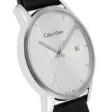 Calvin Klein City Silver Dial Black Steel Strap Watch for Men - K2G2G1CX Buy Now By Calvin Klein