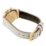 Gucci G Timeless Quartz White Dial White Leather Strap Watch For Women - YA126580A Buy Now By Gucci