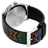 Gucci G Timeless Quartz Black Dial Black Leather Strap Watch For Women - YA1264146 Buy Now By Gucci