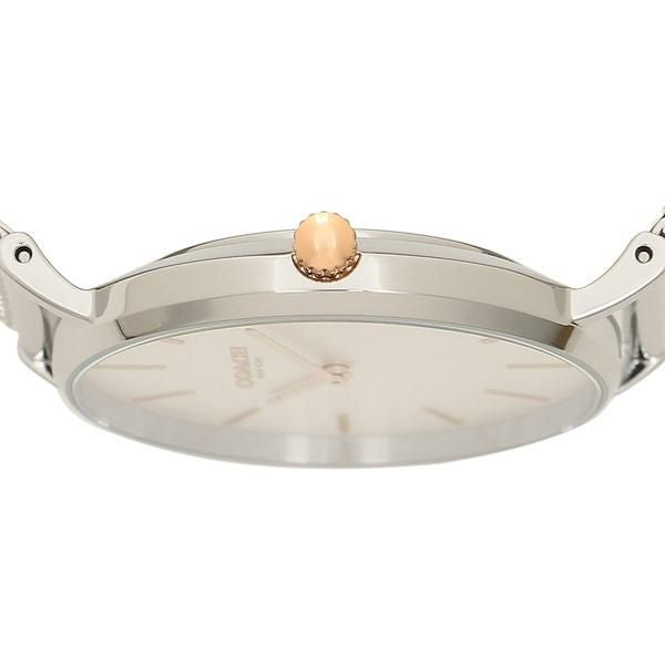 Coach Perry White Dial Silver Mesh Bracelet Watch for Women - 14503124 Buy Now By Coach