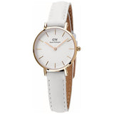 Daniel Wellington Petite Bondi White Dial White Leather Strap Watch for Women - DW00100189 Buy Now By Daniel Wellington