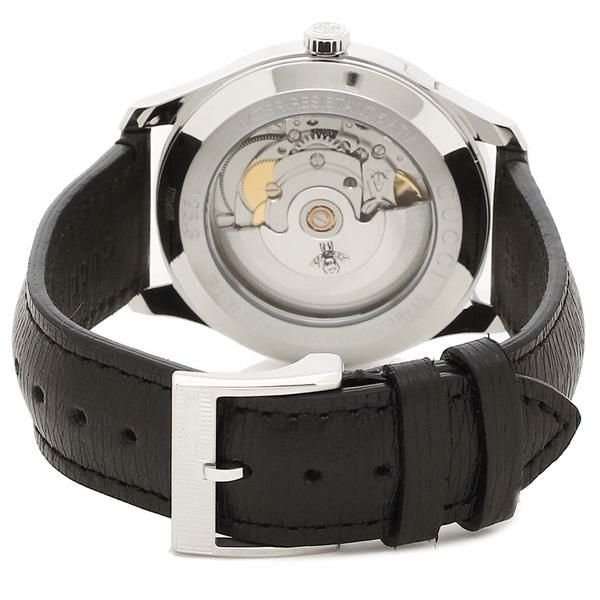 Gucci G Timeless Eryx Silver Dial Black Leather Strap Watch For Men - YA126338 Buy Now By Gucci