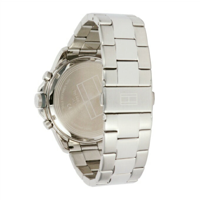 Tommy Hilfiger Blaze Chronograph Black Dial Silver Steel Strap Watch For Men - 1792029 Buy Now By Tommy Hilfiger