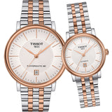 Tissot Carson Premium Powermatic 80 White Dial Two Tone Steel Strap Watch For Men - T122.407.22.031.01 Buy Now By Tissot