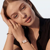 Daniel Wellington Quadro Pressed Melrose Pink Dial Pink Mesh Bracelet Watch For Women - DW00100510 Buy Now By Daniel Wellington