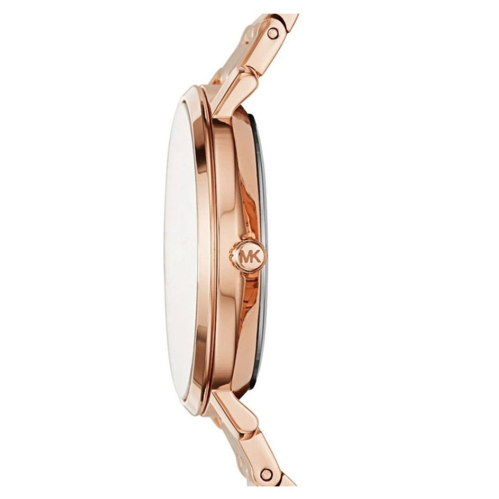 Michael Kors Jaryn Quartz Rose Gold Dial Rose Gold Steel Strap Watch For Women - MK3501 Buy Now By Michael Kors