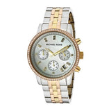 Michael Kors Ritz White Dial Two Tone Steel Strap Watch for Women - MK5650 Buy Now By Michael Kors