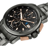 Maserati Successo Solar Black Dial Grey Steel Strap Watch For Men - R8873645001 Buy Now By Maserati