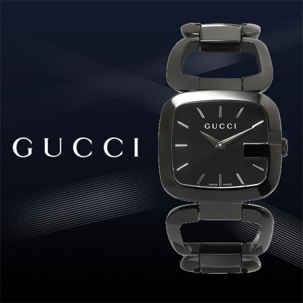 Gucci G Gucci 125 G Series Bracelet Black Dial Watch For Women - YA125403 Buy Now By Gucci