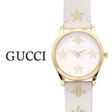 Gucci G Timeless White Dial White Leather Strap Watch For Women - YA1264096 Buy Now By Gucci