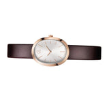 Calvin Klein Incentive White Dial Brown Leather Strap Watch for Women - K3P236G6 Buy Now By Calvin Klein