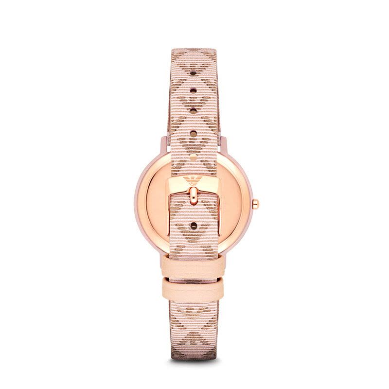 Emporio Armani Kappa Quartz Rose Gold Dial Pink Leather Strap Watch For Women - AR11010 Buy Now By Emporio Armani