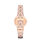 Emporio Armani Kappa Quartz Rose Gold Dial Pink Leather Strap Watch For Women - AR11010 Buy Now By Emporio Armani
