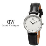 Daniel Wellington Classy Sheffield White Dial Black Leather Strap Watch For Women - DW00100068 Buy Now By Daniel Wellington