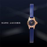 Marc Jacobs Blade Blue Dial Blue Leather Strap Watch for Women - MBM8641 Buy Now By Marc Jacobs