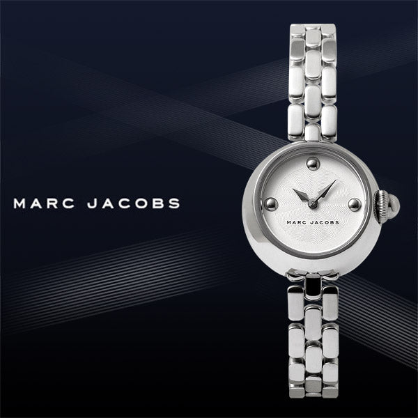 Marc Jacobs Courtney Mother of Pearl White Dial Silver Steel Strap Watch for Women - MJ3459 Buy Now By Marc Jacobs