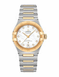 Omega Constellation Manhattan Mother of Pearl Dial Two Tone Steel Strap Watch for Women - 131.20.28.60.55.002 Buy Now By Omega