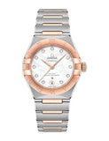 Omega Constellation Manhattan Quartz Diamonds Mother of Pearl Dial Two Tone Steel Strap Watch for Women - 131.20.25.60.55.001 Buy Now By Omega