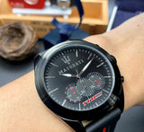 Maserati Traguardo Chronograph Black Dial Black Rubber Strap Watch For Men - R8871612004 Buy Now By Maserati
