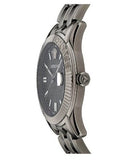 Versace Greca Time Quartz Black Dial Grey Steel Strap Watch for Men - VE3K00622 Buy Now By Versace