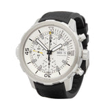 IWC Aquatimer Chronograph White Dial Black Rubber Strap Watch for Men - IW376801 Buy Now By IWC