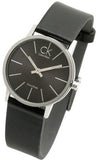 Calvin Klein Minimal Black Dial Black Leather Strap Watch for Women - K7622107 Buy Now By Calvin Klein