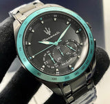 Maserati Traguardo Aqua Edition Black Dial Black Steel Strap Watch For Men - R8873644002 Buy Now By Maserati