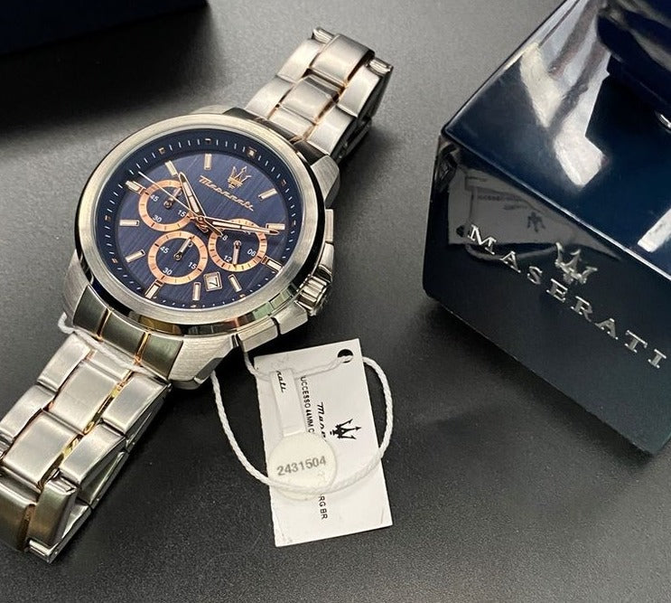 Maserati Successo Chronograph 44mm Stainless Steel Watch For Men - R8873621008 Buy Now By Maserati