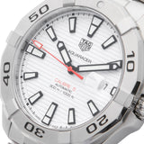Tag Heuer Aquaracer Calibre 5 Automatic White Dial Silver Steel Strap Watch for Men - WAY2013.BA0927 Buy Now By Tag Heuer