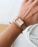 Emporio Armani Joy Quartz Rose Gold Dial Rose Gold Mesh Bracelet Watch For Women - AR11347 Buy Now By Emporio Armani