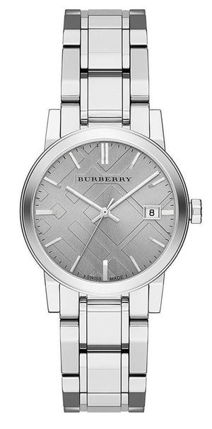 Burberry The City Silver Dial Silver Steel Strap Watch for Women - BU9143 Buy Now By Burberry